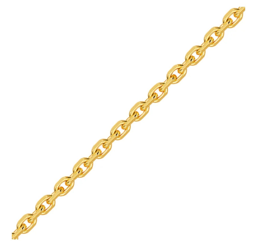 Chaîne forçat - Or jaune 9 carats