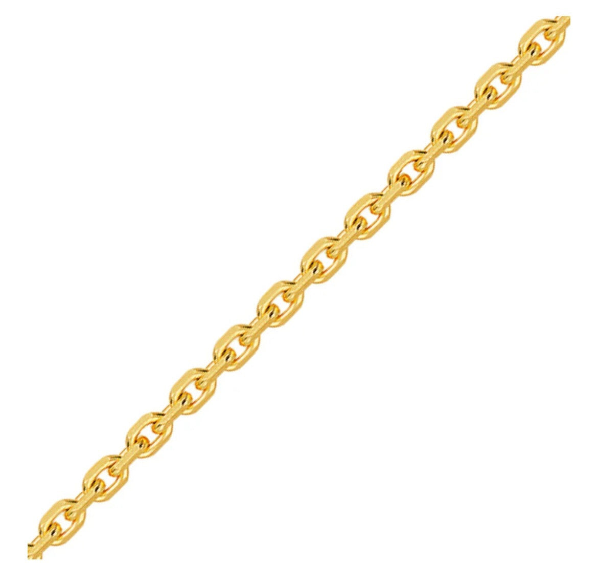 Chaîne forçat - Or jaune 9 carats